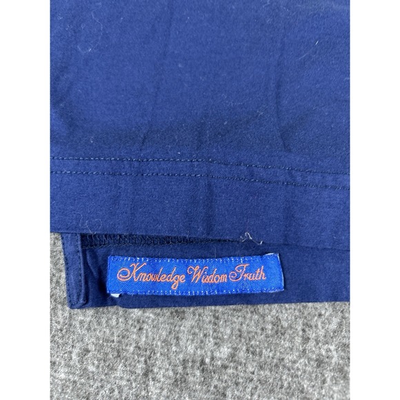 Robert Graham Polo Shirt Men Size‎ M Blue Classic Fit Cotton Embroidered Skull - Picture 6 of 7